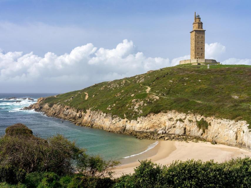 La Torre de Hércules en una imagen de archivo.