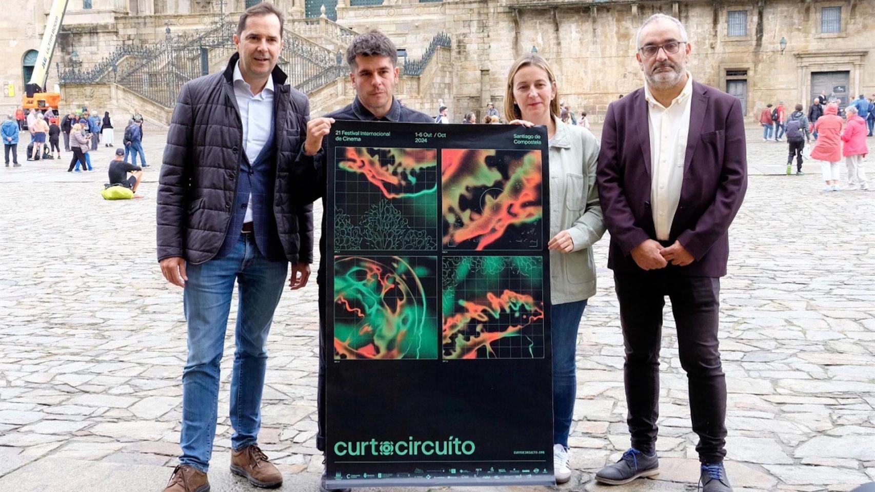 Presentación de la nueva edición del Festival Curtocircuito, en Santiago.