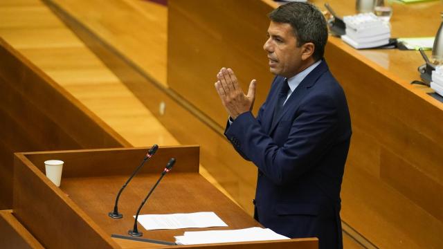 El presidente de la Generalitat, Carlos Mazón, en una imagen de archivo. Europa Press / Jorge Gil