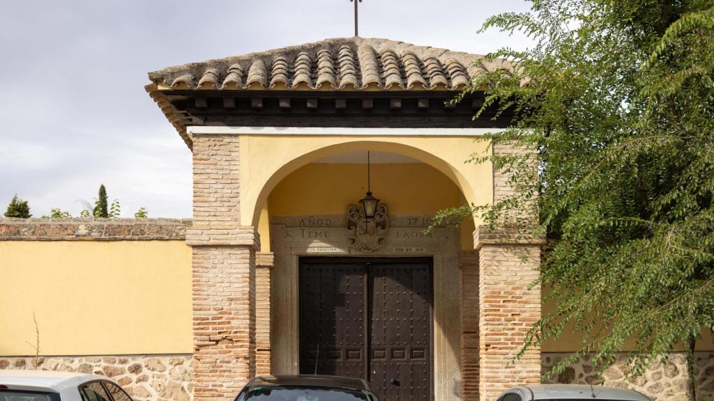 La portada de acceso al Centro Cultural 'San Ildefonso'.