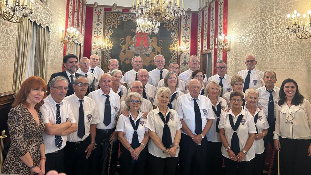 El Día Internacional de las Personas mayores en el Ayuntamiento de Alicante.