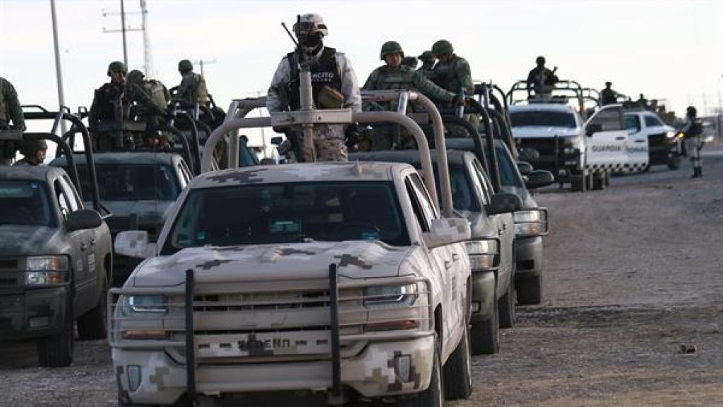 La Guardia Nacional patrullando Ciudad Juárez