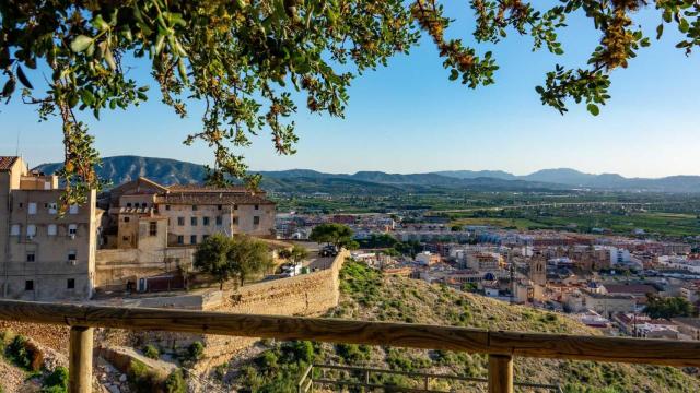 Vistas a la ciudad de Orihuela.