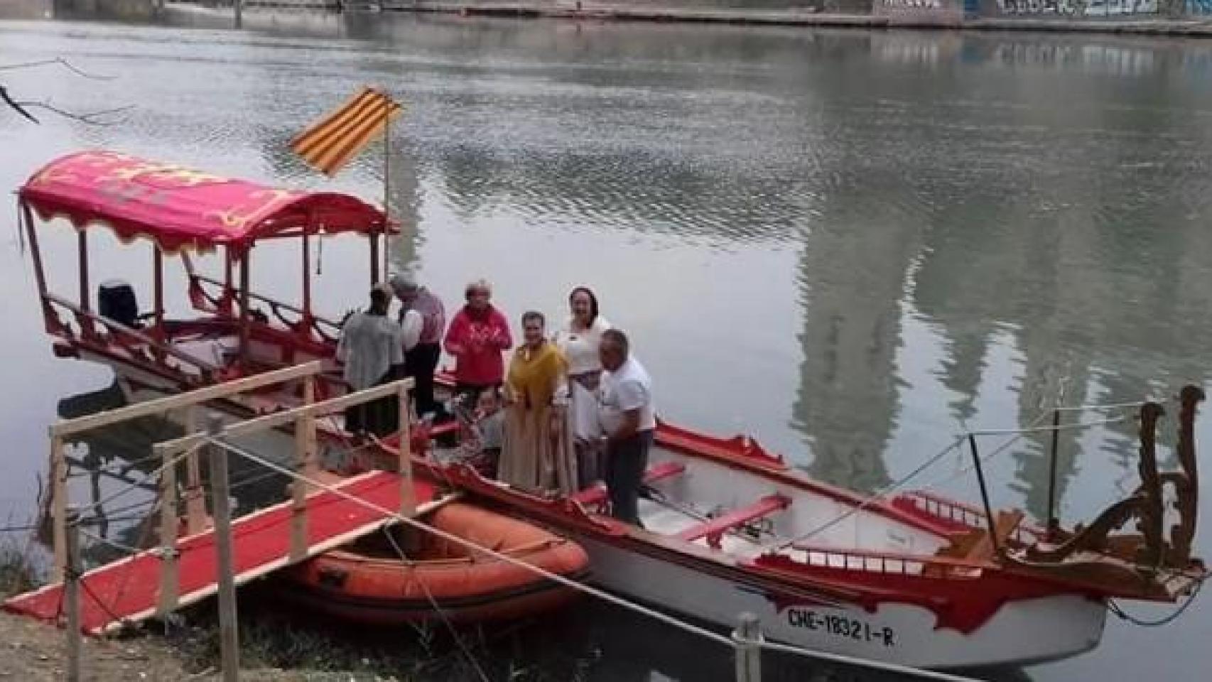 La Ofrenda Fluvial, en una de las pasadas ediciones.