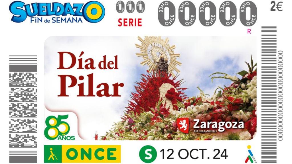 Cupón especial por el día de la Virgen del Pilar.