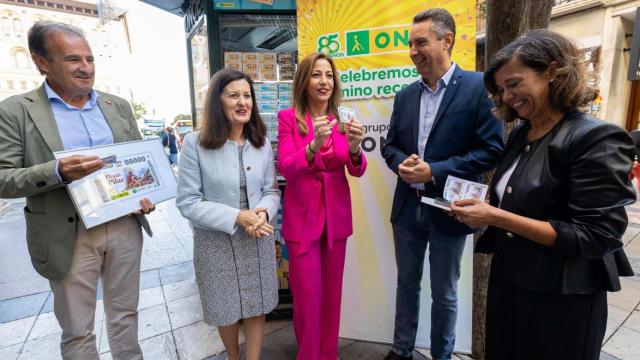 La ONCE se suma a las Fiestas del Pilar y saca un cupón especial dedicado a la Virgen en toda España