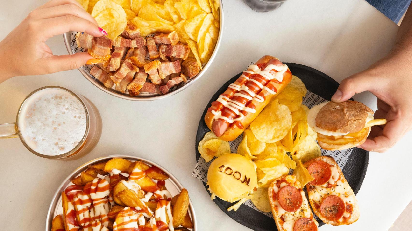 Ración de torreznos de Soria del 100 montaditos