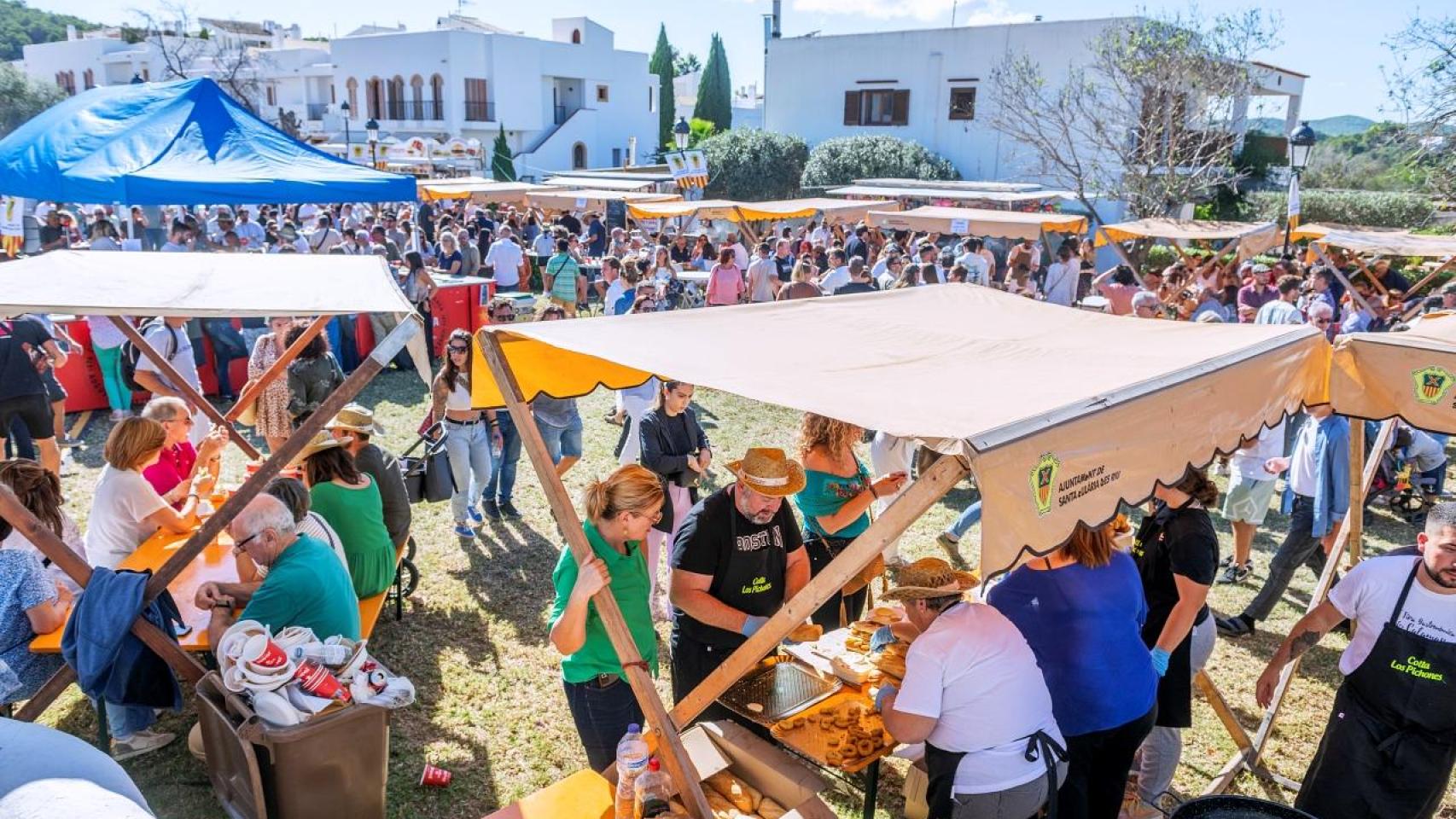 La celebración anual de la Feria del Calamar.