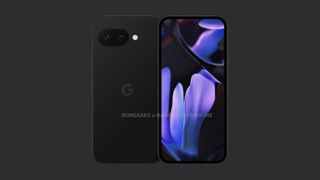 Imagen renderizada del posible Pixel 9a