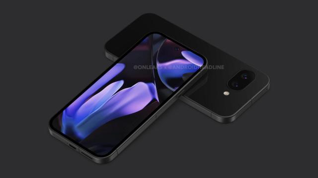 Imagen renderizada del posible Google Pixel 9a