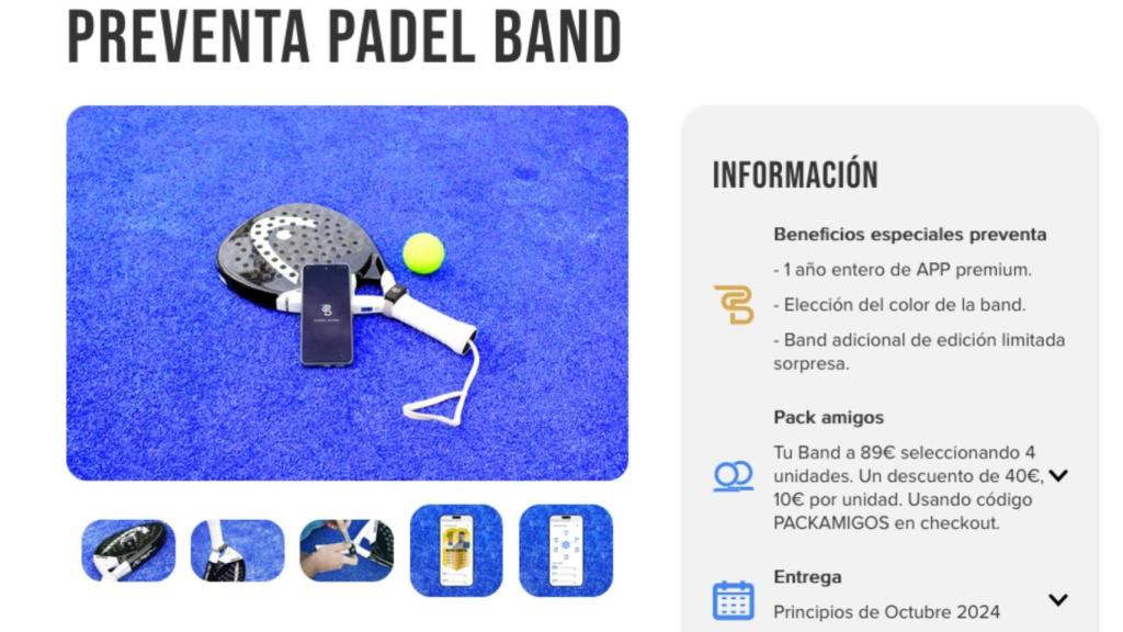 Preventa de la Padel Band