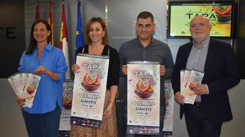 Presentación de las Jornadas de la Tapa de Albacete.