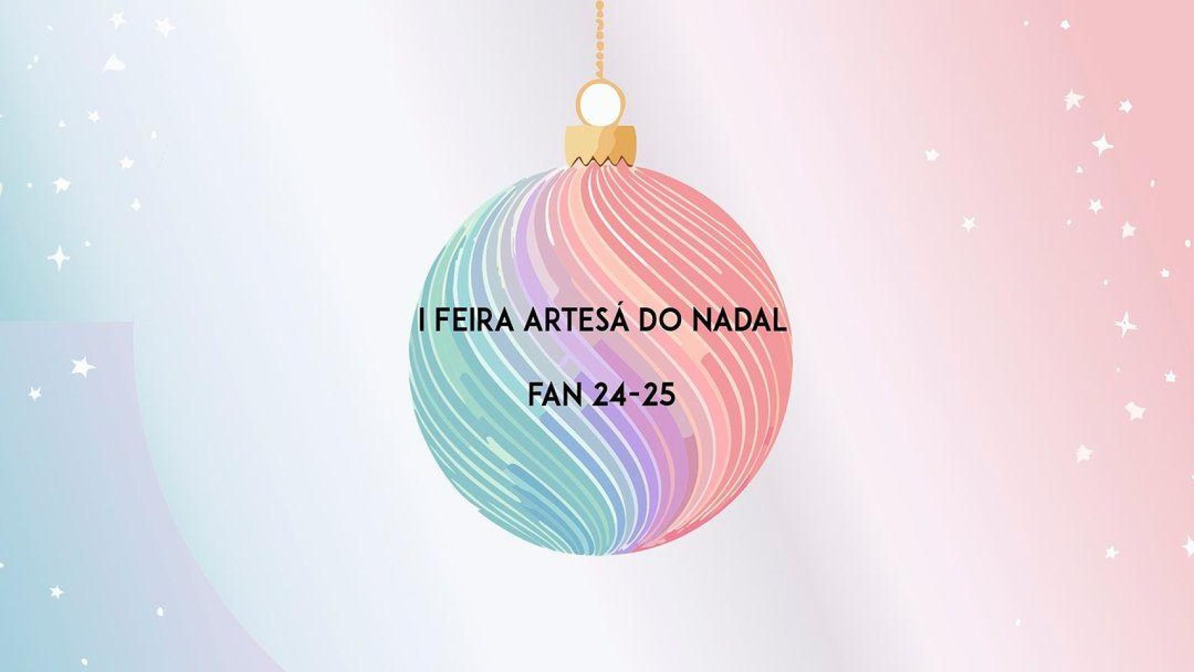 La Feira Artesá do Nadal regresa a A Coruña entre el 20 de diciembre y el 5 de enero