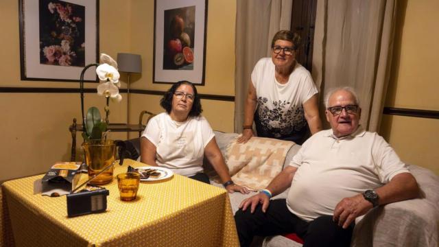 Carmen, Pedro y Silvia, protagonistas de las vivencias que se recrean en Soledad.