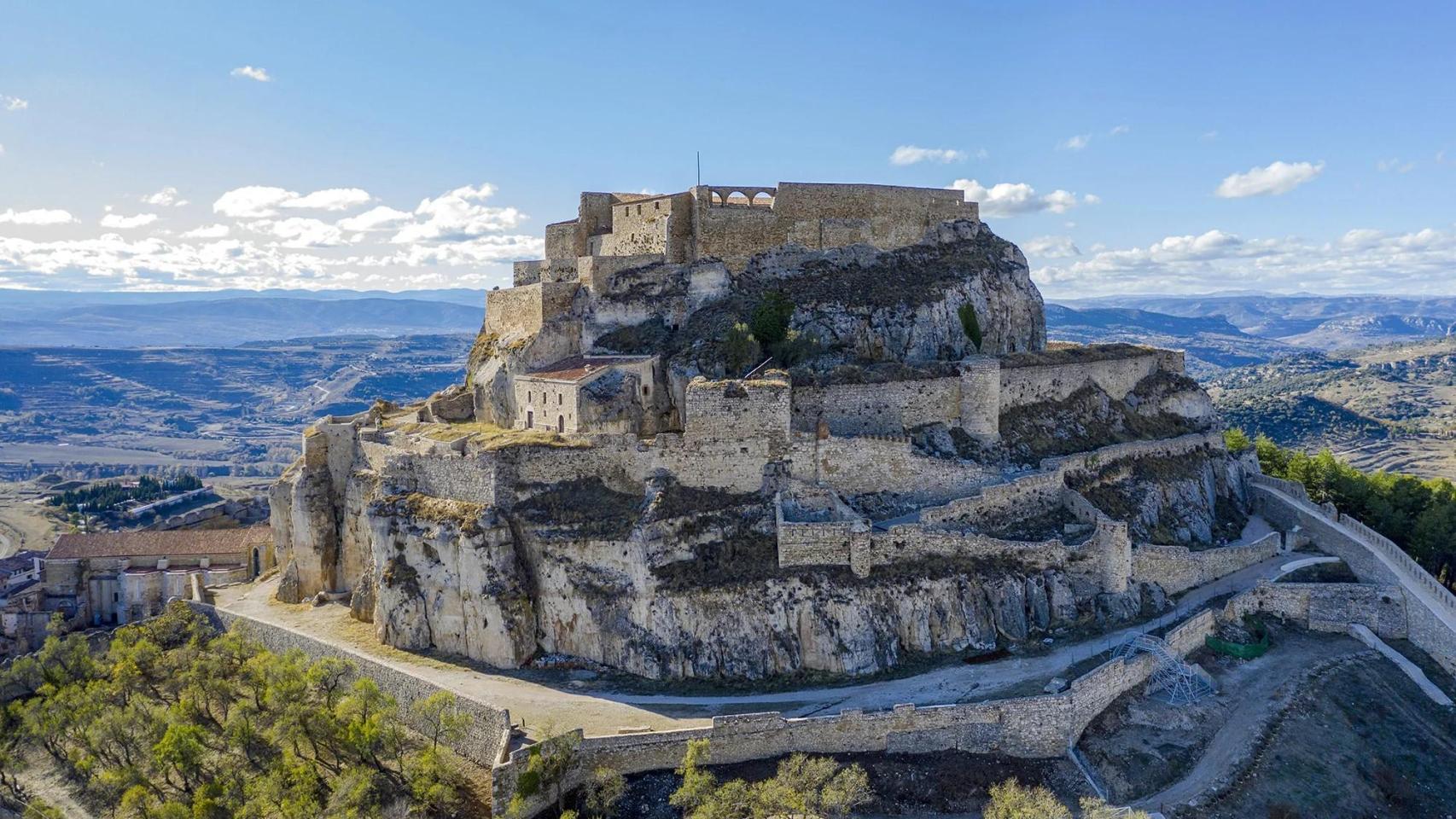 Imagen panorámica de Morella (Castellón). EE