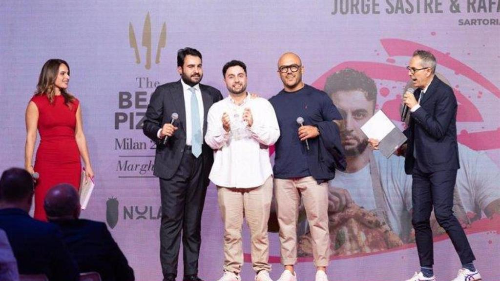 Jorge Sastre y Rafa Panatieri en 'The Best Pizza Awards 2024'.