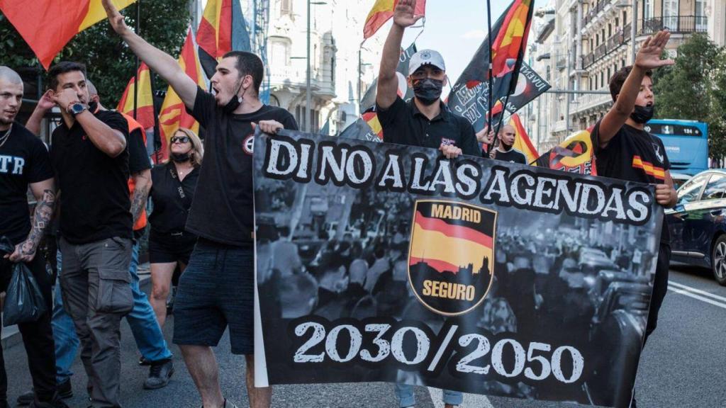 Nazis en la manifestación de Chueca.