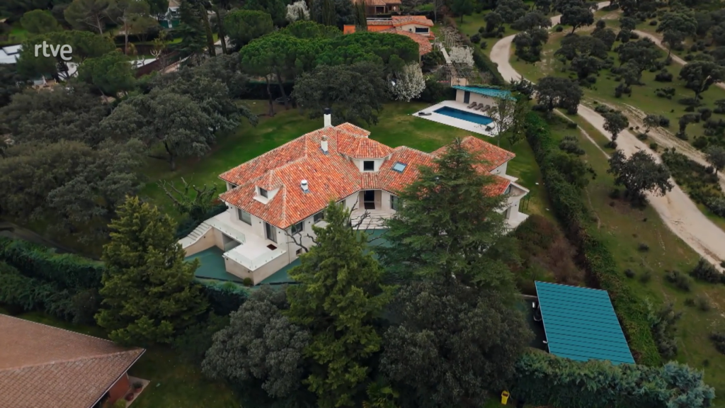 Vista panorámica de la casa de Omar Montes