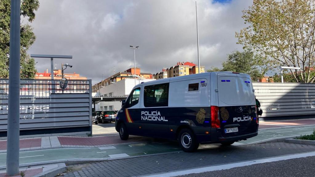 Un coche de la Policía Nacional en Valladolid