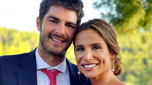 Lucía Villalón y su pareja, Gonzalo Melero, en una fotografía tomada hace un tiempo.