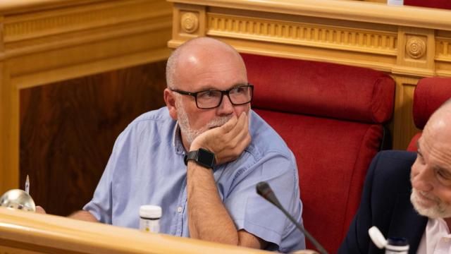 Txema Fernández, concejal de IU-Podemos en el Ayuntamiento de Toledo.