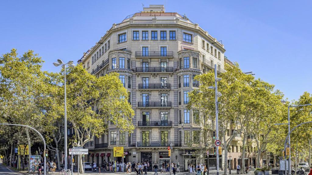 Edificio que Alting ha comprado en el Paseo de Gracia.