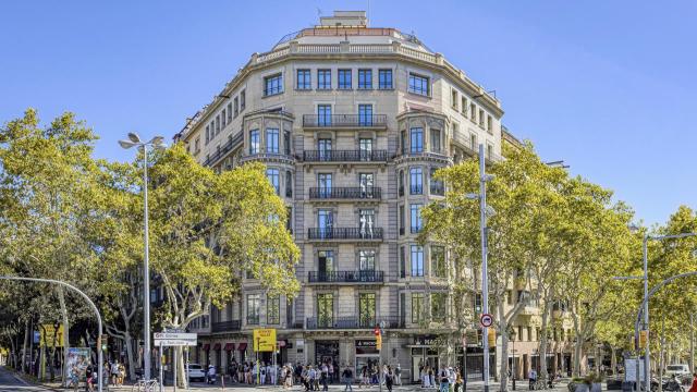 Edificio que Alting ha comprado en el Paseo de Gracia.