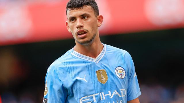 El jugador del Manchester City Matheus Nunes.