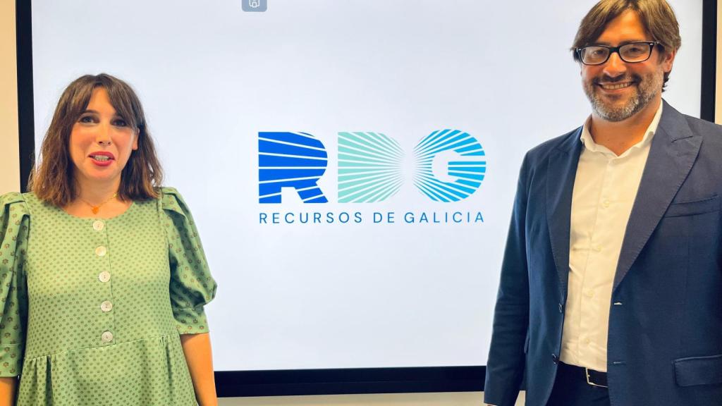 Lorenzana y Bruquetas, en la presentación de RDG Comercializadora Enerxética de Galicia.