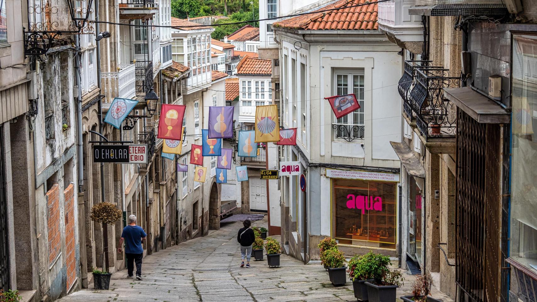 Una calle de Betanzos