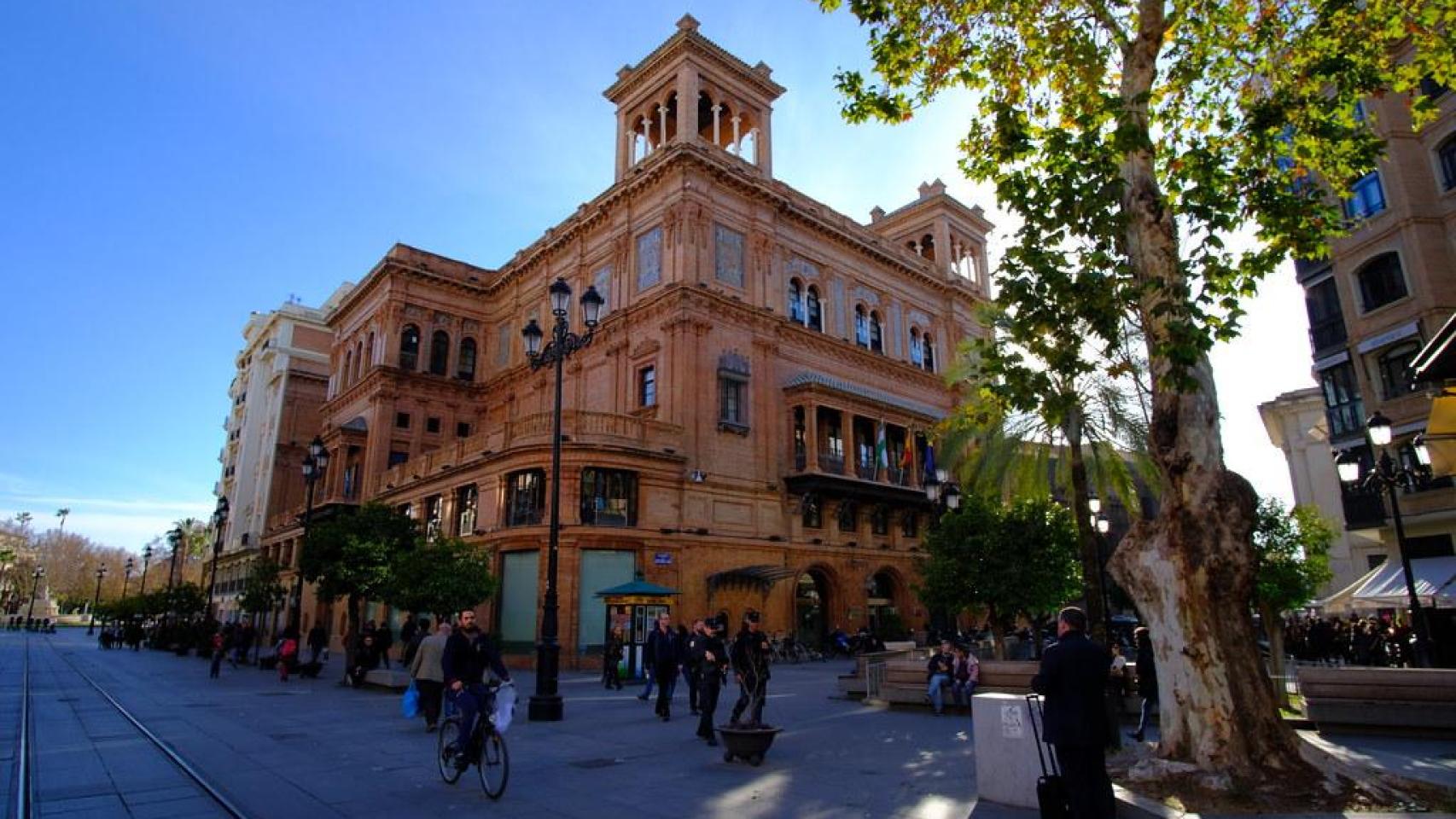 Edificio Coliseo, en el centro de Sevilla