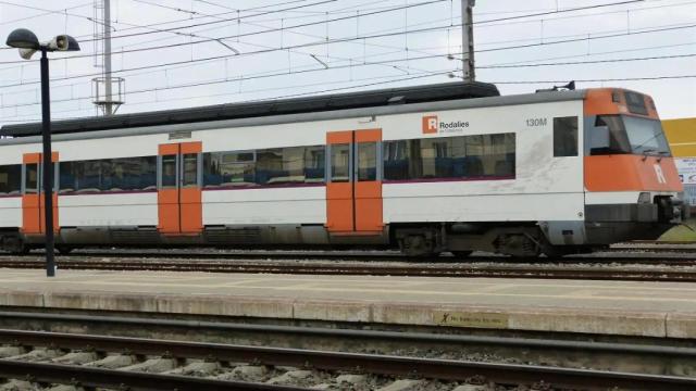 Un tren de Rodalies en Cataluña