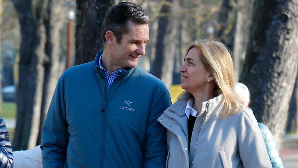 Iñaki Urdangarin y la infanta Cristina, en una imagen de archivo.