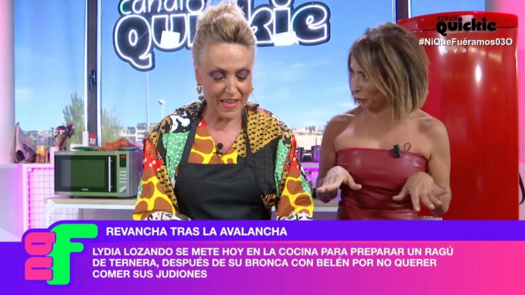 Lydia Lozano y María Patiño en 'Ni que fuéramos Shhh'.