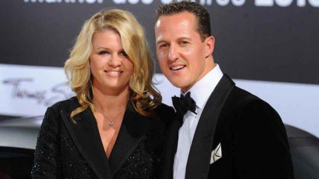 Michael Schumacher con su mujer Corinna