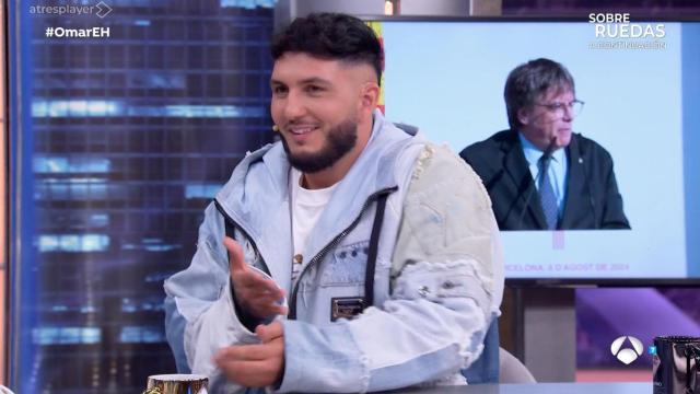 Omar Montes en 'El Hormiguero'.