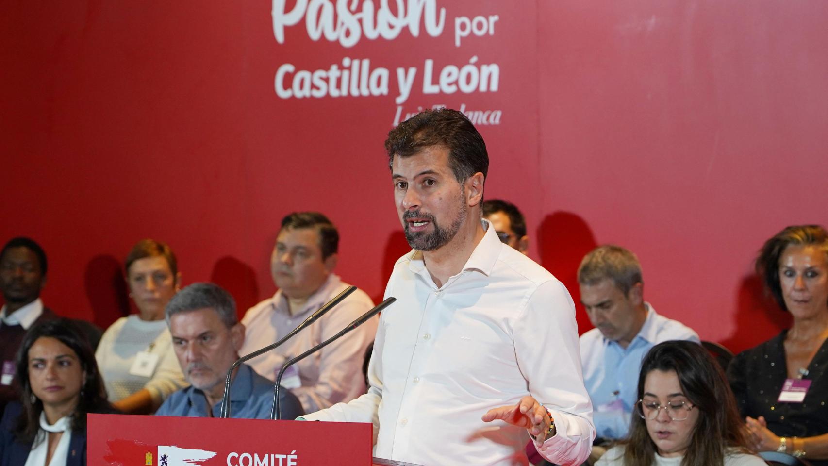 Luis Tudanca, secretario general del PSOE en Castilla y León