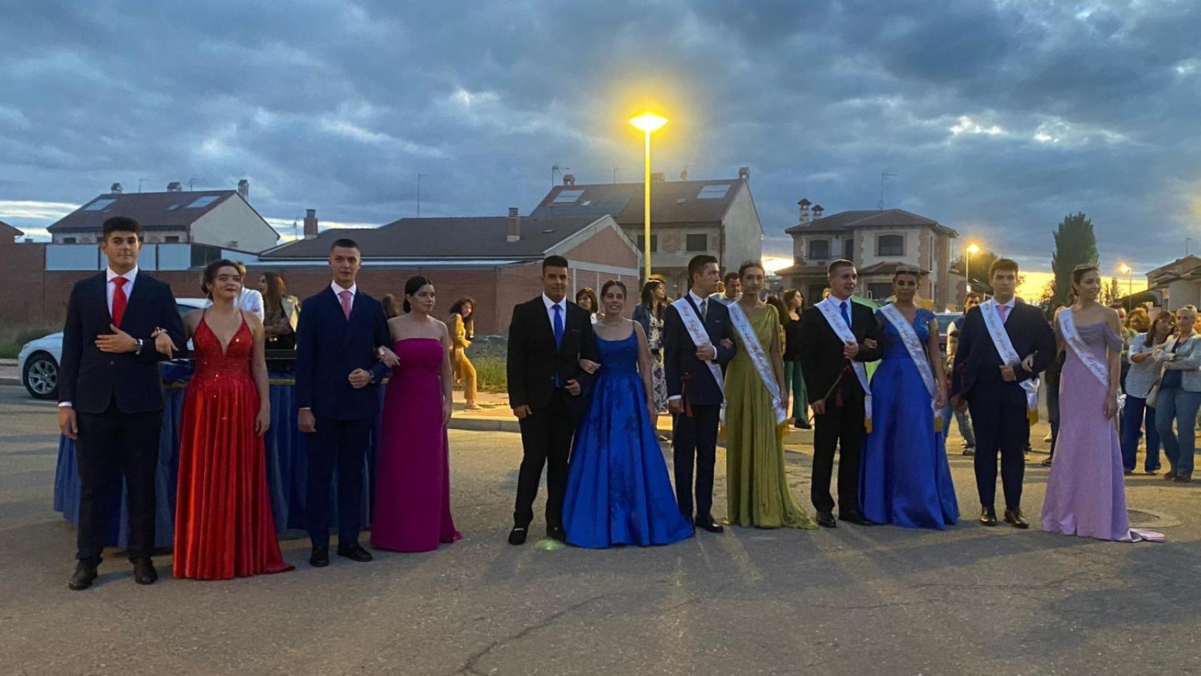 Inicio de las Fiestas de Nuestra Señora del Rosario en Mojados