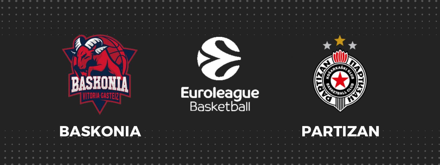 Baskonia - Partizan, Euroliga de baloncesto en directo