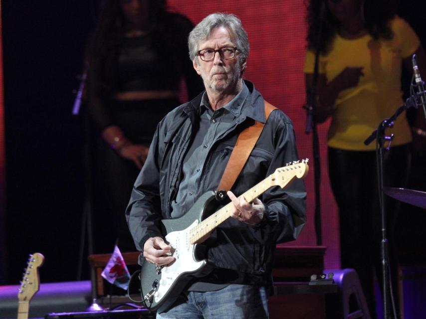 Eric Clapton durante un concierto en una imagen de archivo.