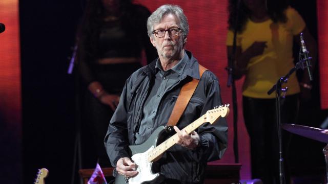 Eric Clapton durante un concierto en una imagen de archivo. Foto: Europa Press