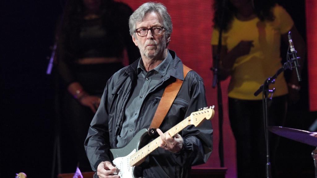 Eric Clapton durante un concierto en una imagen de archivo. Foto: Europa Press