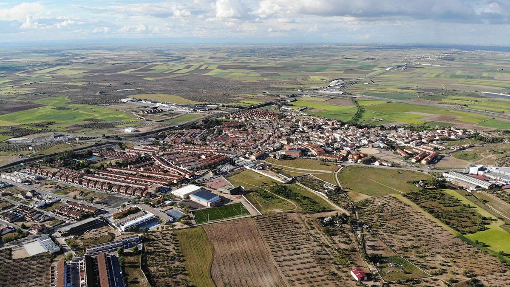 Una panorámica de Olías del Rey. Foto: Ayuntamiento.