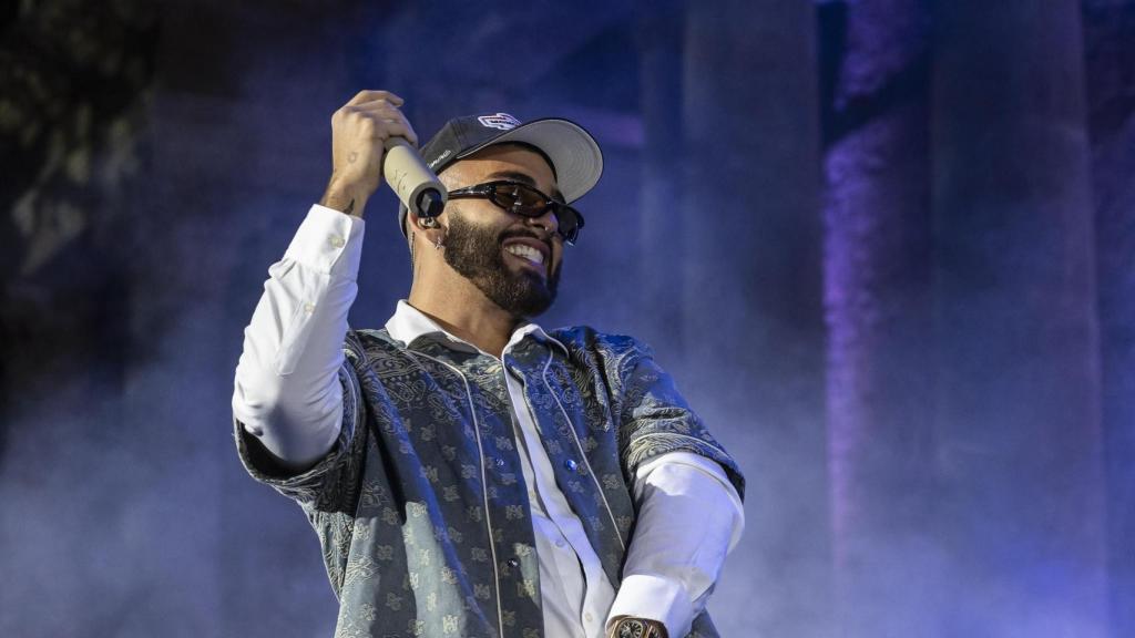 Manuel Turizo en el Teatro Romano de Mérida.