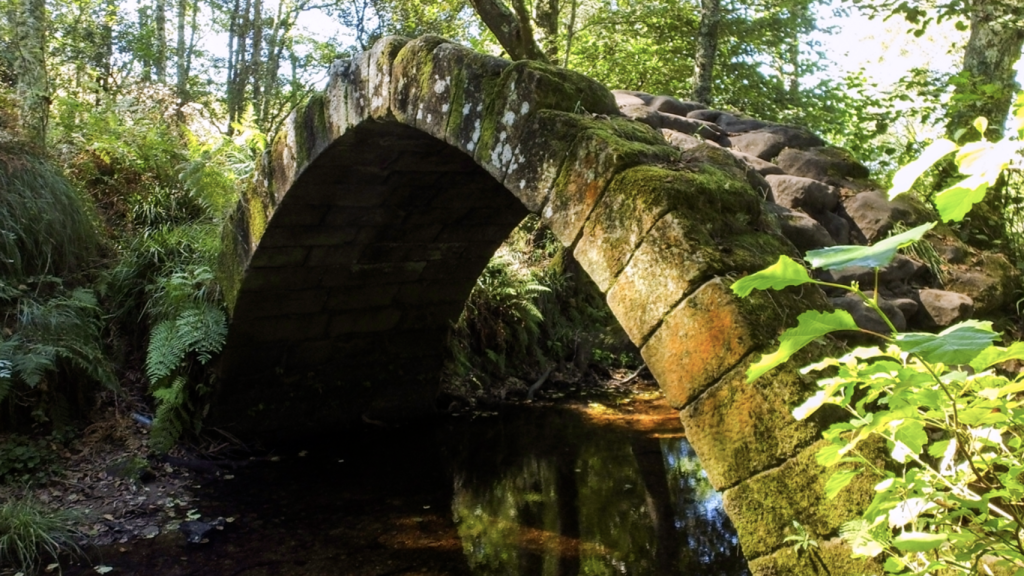 Puente medieval de Xuño.