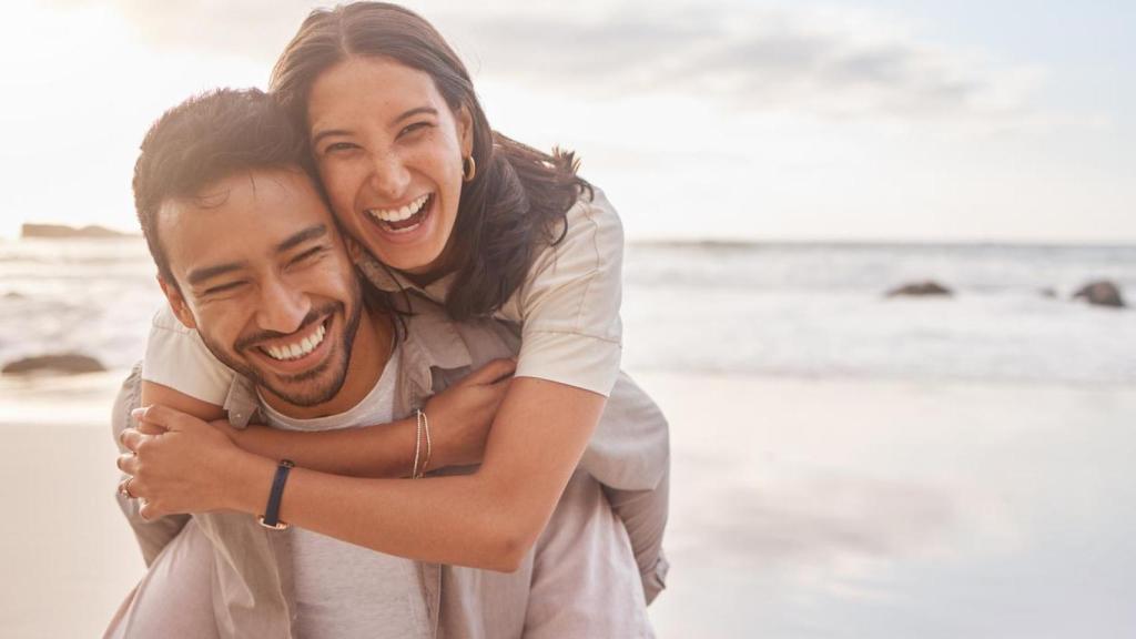 Pareja feliz.