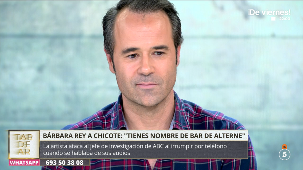 Javier Chicote, este viernes, en 'TardeAR'