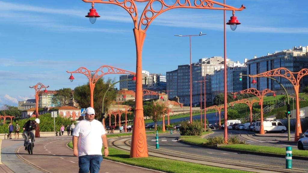 Paseo Marítimo de A Coruña.