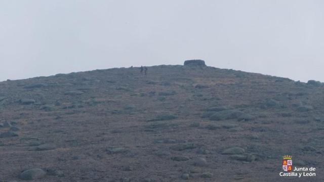 Rescate del montañero en la sierr de Gredos