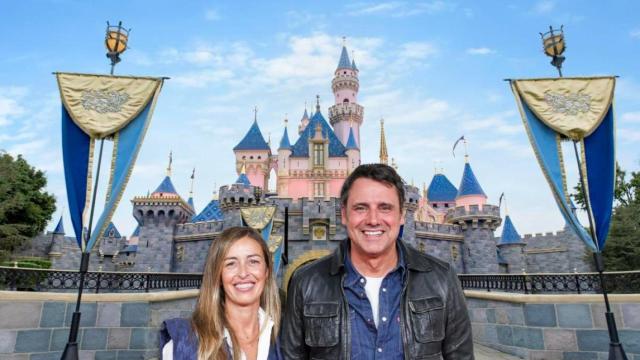 Ion Aramendi y María Amores en Disney en un montaje de Jaleos.